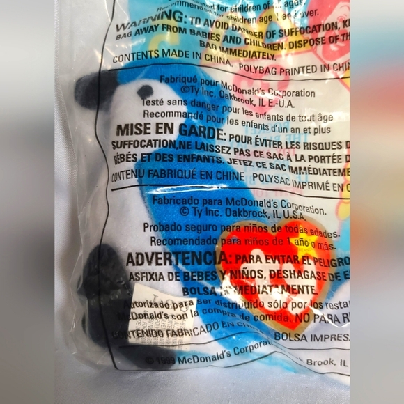 Rocket the Blue Jay - TY Teenie  Beanie Baby - Picture 7 of 9